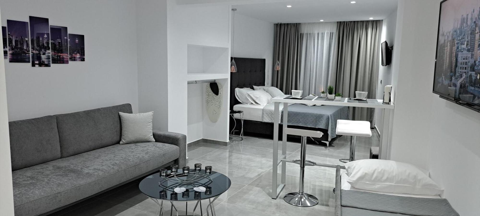 Km Luxury Apart Downtown 伊拉克利翁 外观 照片